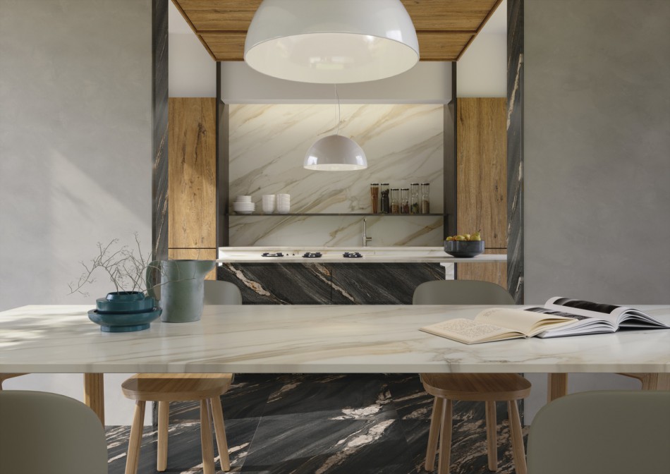 Calacatta Aureo 4D - SapienStone